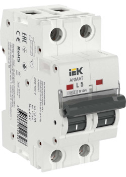 ARMAT Автоматический выключатель M10N 2P L 5А IEK