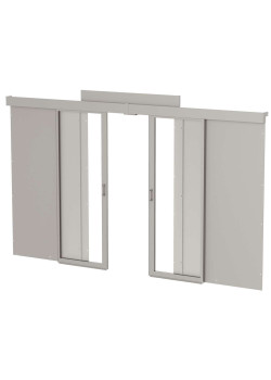 ITK by ZPAS Комплект дверей раздвижных холодного коридора 47U 1000мм серый