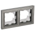BRITE Рамка 2-местная IP44 РУ-2-БрШ-44 шампань IEK