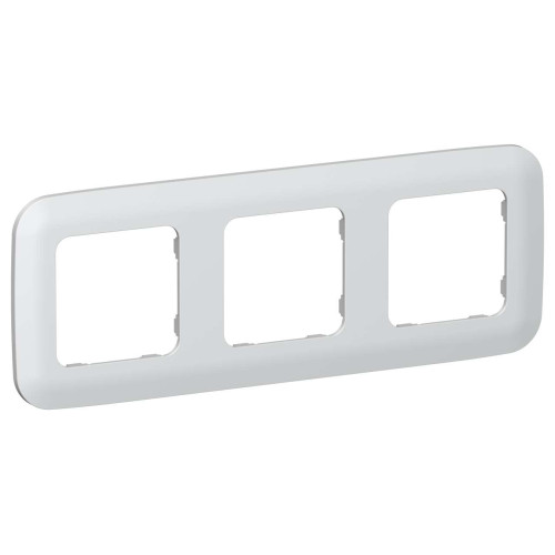 FLITE Рамка 3-местная РУ-3-А-ФлЖ жемчуг IEK