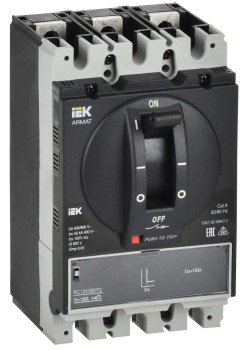 ARMAT Автоматический выключатель в литом корпусе 3P типоразмер A 50кА 50А расцепитель электромагнитный регулируемый IEK