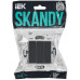 SKANDY Выключатель 3-клавишный 10А SK-V11T титан IEK