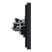 FORTE&PIANO Розетка двойная RJ11+RJ45 кат.5E FP135 черный IEK