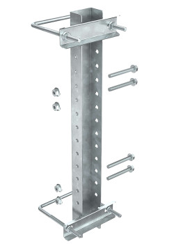 Крепление к опорам ограждений 40-62мм для двух консолей HDZ IEK