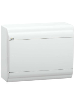 PRIME Корпус пластиковый ЩРН-П-9 модулей навесной белый/белая дверь IP41 IEK