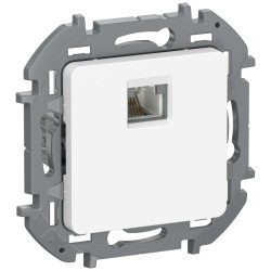 IEKINSPIRIA Розетка телефонная RJ11 6738201 белый IEK
