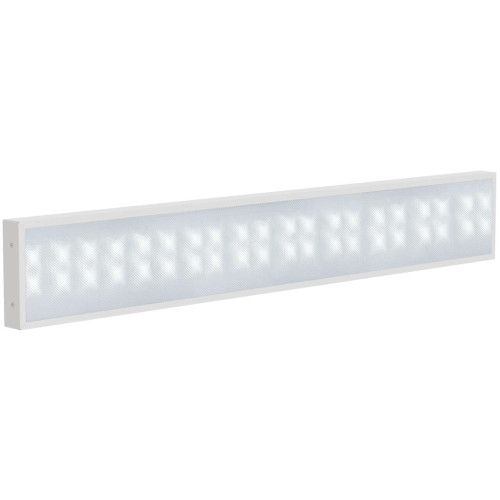 PRO Панель светодиодная ДВО 1031 45Вт 6500К IP40 1195х180мм призма IEK