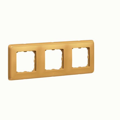 Cariva DIY Рамка 3 поста мат.золото