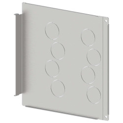 FORMAT Перегородка аппаратного отсека боковая вертикальная с проходными сальниками высота 350мм IEK