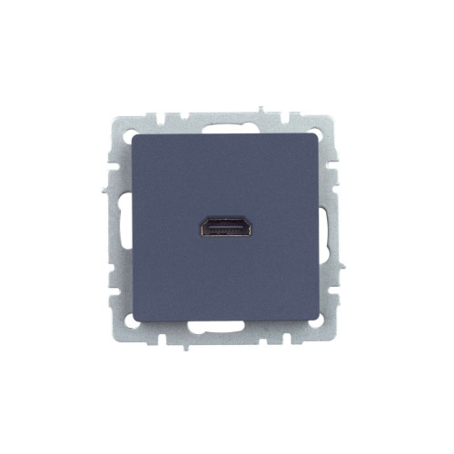 BRITE Розетка HDMI РHDMI-0-БрМ маренго IEK