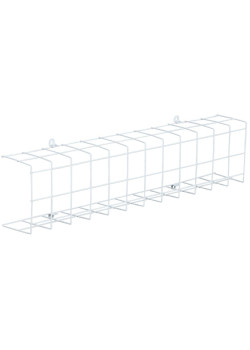 Решетка защитная для светильников ДСП 690мм белая IEK