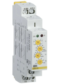 Реле контроля напряжения ORV с блокировкой однофазное 24-48В AC/DC IEK