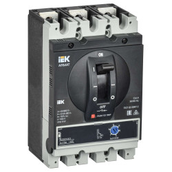 ARMAT Автоматический выключатель в литом корпусе 3P типоразмер G 50кА 125А расцепитель электромагнитный регулируемый IEK