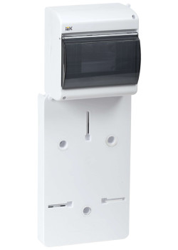 Панель для установки счетчика ПУ1/2-6 1-фазн. с боксом для автоматов модульных серий (6 мод.) с прозрачной крышкой (149х420х30мм) IEK