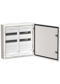 TITAN 5 Корпус металлический ЩРн-72 (2х36) 585х570х140мм IP54 белый (одна дверь) IEK