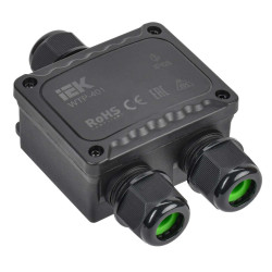 Коробка распределительная герметичная WTP-401 3 ввода IP68 IEK