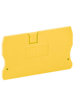 Заглушка для КПИ 2в-1,5/2,5 желтая IEK