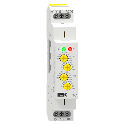 Реле циклическое TC 1 контакт 24-240В AC/DC IEK
