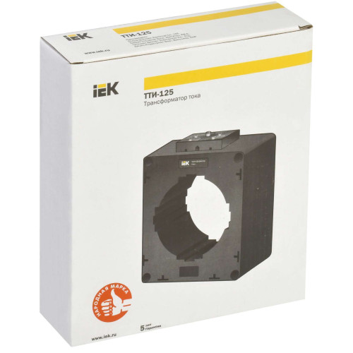 Трансформатор тока ТТИ-125 2000/5А 15ВА 0,5S IEK