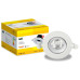 LIGHTING PRO Светильник светодиодный поворотный ДВО 1812 7Вт 3000К IP20 круг белый IEK