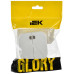 GLORY Выключатель 2-клавишный для открытой установки с индикацией 10А ВС20-2-1-ХБм белый матовый IEK
