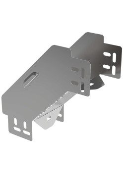 ESCA 3 Поворот вертикальный внешний 90град 80х100-0,6 IEK