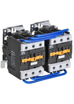 Контактор КМИ-49532 реверс 95А 230В/АС3 2NO;2NC IEK