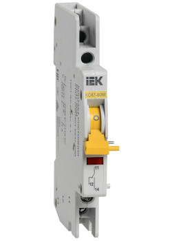 Контакт состояния КС47-60М на DIN-рейку для ВА47-60M IEK