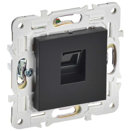 SKANDY Розетка компьютерная RJ45 кат.5E SK-K01Bl черный IEK