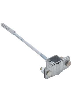 Держатель полоса/пруток 25-40мм/6-10мм для бетонного фасада оцинкованная сталь IEK