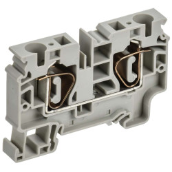 ARMAFIX Клемма пружинная CX10 10мм2 проходная серая IEK