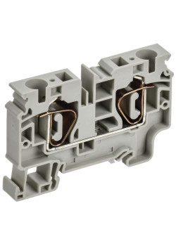ARMAFIX Клемма пружинная CX10 10мм2 проходная серая IEK