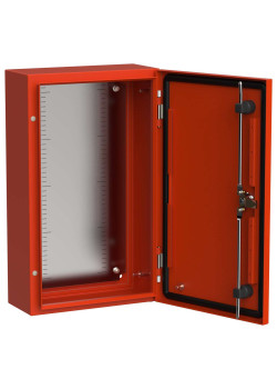 TITAN 5 Корпус металлический ЩМП-50.30.15 УХЛ1 IP66 RAL3020 красный IEK