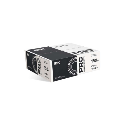 Светильник светодиодный ДСП 4004 150Вт 6500К IP65 алюминий IEK