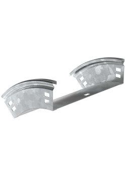 ESCA Поворот плавный 45град тип В20 50х300мм HDZ IEK