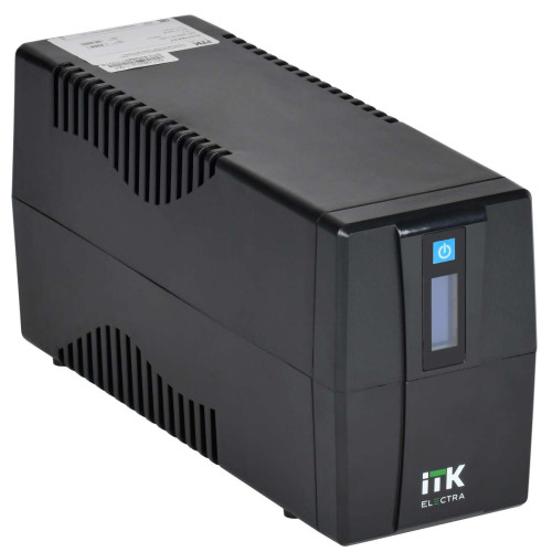 ITK ELECTRA ET ИБП однофазный линейно-интерактивный 800ВА/480Вт 2хSchuko LCD дисплей АКБ 1х9AH USB