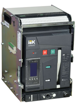 ARMAT AR-A2C TT12 3P W HR/VR Выключатель автоматический воздушный 55кА расцепитель TT 1250А 3P выдвижной с аксессуарами ~220-240В: реле отключения, реле включения, моторный привод IEK
