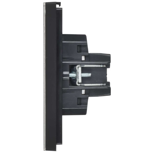 FORTE&PIANO Выключатель 1-клавишный перекрестный 10А FP612M металл шампань IEK