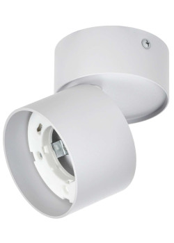 Светильник 4040 настенно-потолочный под лампу GX53 белый IEK