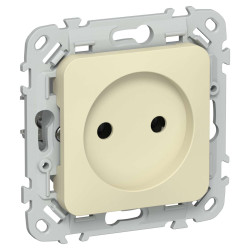 FLITE Розетка без заземления без защитных шторок 10А РС01-0-ФлН навахо IEK