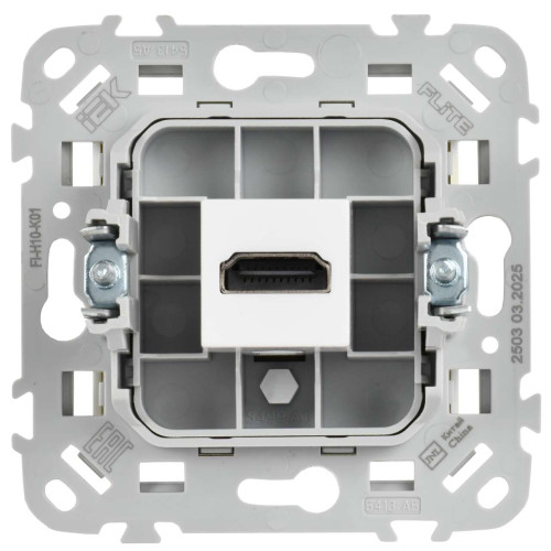 FLITE Розетка HDMI РШДМА-ФлБ белый IEK