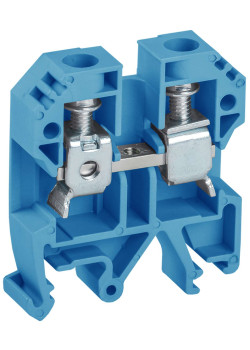 Клемма винтовая КВИ-10мм2 синяя IEK