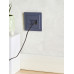 BRITE Розетка двойная RJ11+RJ45 кат.5E РК/Т12-БрМ маренго IEK