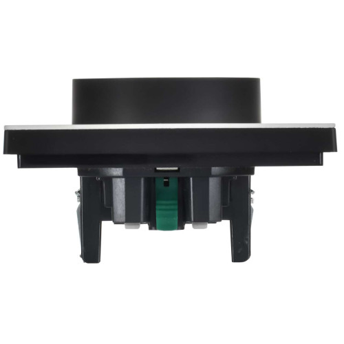 FORTE&PIANO Розетка 2-местная с заземлением с защитными шторками безвинтовое крепление 16А FP223M металл белый IEK