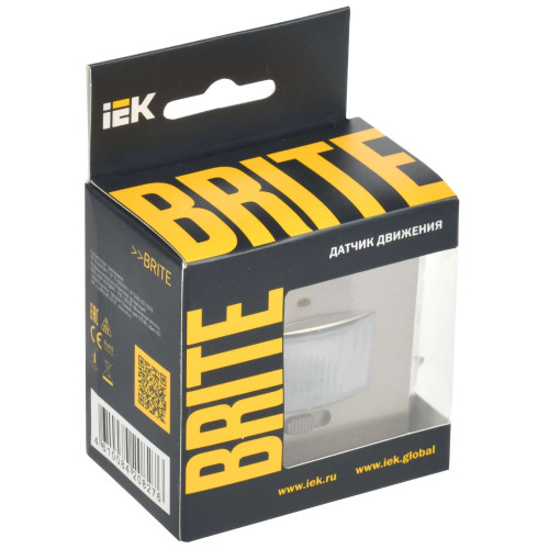 BRITE Датчик движения ДС10-1-БрШ шампань IEK