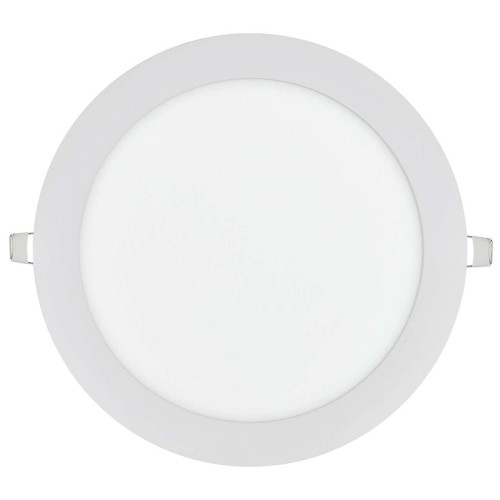 Светильник ДВО 1608 белый, круг LED 18Вт 6500 IP20 IEK