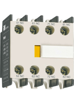 Приставка ПКИ-04 дополнительные контакты 4NC IEK