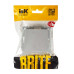 BRITE Выключатель 1-клавишный проходной 10А ВС10-1-6-БрА алюминий IEK