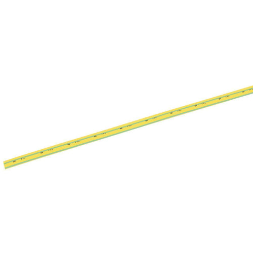 Трубка термоусадочная ТТУ нг-LS 60/30 желто-зеленая (1м) IEK