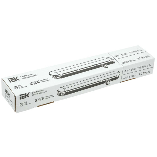 PRO Светильник ДСП 1421 20Вт 6500К IP65 600мм IEK